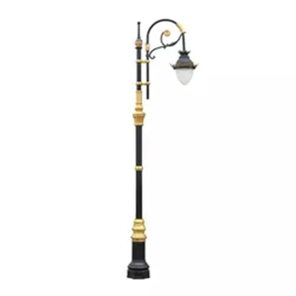 vintage street light pole
